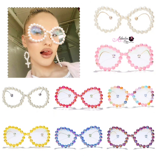 “The PEARLfect ⚪️ Cat Eye” Sunglasses - Alabaster Box Boutique