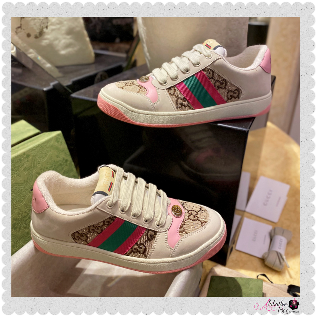 GG 💕💚 Screeners (Crystal) Sneakers