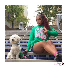 Load image into Gallery viewer, &quot;Pinky 💕💚 Promise&quot; Sweater - Alabaster Box Boutique