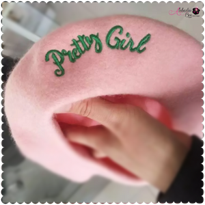 The “Pretty 💕💚 Girl Beret” - Alabaster Box Boutique