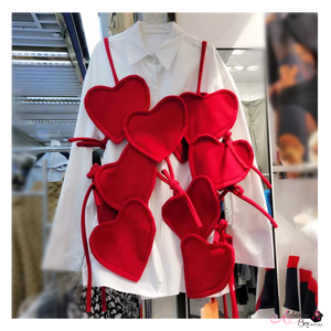 “Matters Of The Heart ♥️ Vest” - Alabaster Box Boutique
