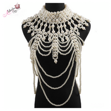 Load image into Gallery viewer, The “OVERALL ⚪️ PEARLfection” Necklace - Alabaster Box Boutique