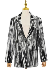 Load image into Gallery viewer, The “Shadows 🌑” Blazer - Alabaster Box Boutique
