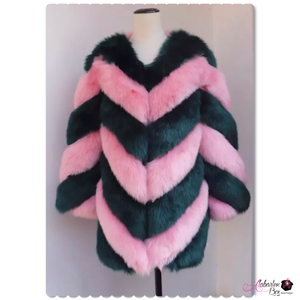The 💕Original 💚 Faux Coat - Alabaster Box Boutique