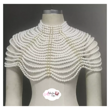 Load image into Gallery viewer, The PEARLfect ⚪️ Pearl Shawl - Alabaster Box Boutique