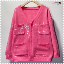 Load image into Gallery viewer, “SEQ ✨ &amp; 💫Find” Cardigan - Alabaster Box Boutique