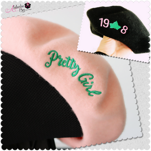 The “Pretty 💕💚 Girl Beret” - Alabaster Box Boutique