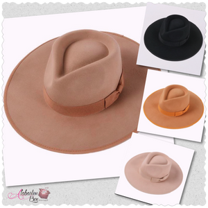 "Hats Off To You 👒" Fedora Hats - Alabaster Box Boutique