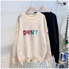 Load image into Gallery viewer, The “Don’t 🚫” Sweater - Alabaster Box Boutique