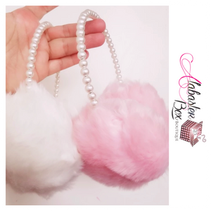 The PEARLfect 💗🖤🤍 Earmuffs - Alabaster Box Boutique