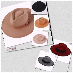 "Hats Off To You 👒" Fedora Hats - Alabaster Box Boutique