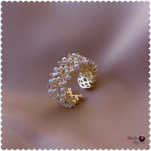 The “PEARLfect ⚪️ Adjustable Ring” - Alabaster Box Boutique