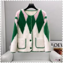 Load image into Gallery viewer, The “J15 💕💚” Blazer Jacket - Alabaster Box Boutique