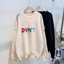 Load image into Gallery viewer, The “Don’t 🚫” Sweater - Alabaster Box Boutique