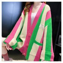 Load image into Gallery viewer, “The Pretty Girl” 💕💚 Cardigan - Alabaster Box Boutique