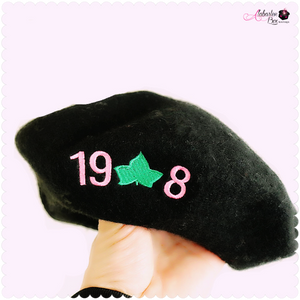 The “Pretty 💕💚 Girl Beret” - Alabaster Box Boutique