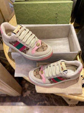 Load image into Gallery viewer, GG 💕💚 Screeners (Crystal) Sneakers
