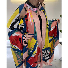 Load image into Gallery viewer, Jet Setting ✈️ Kimono - Alabaster Box Boutique