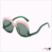 Load image into Gallery viewer, “Watch Me 💕💚 Be Pretty” Sunglasses