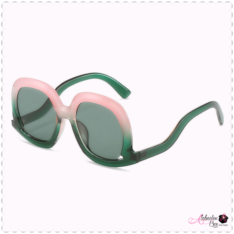 “Watch Me 💕💚 Be Pretty” Sunglasses