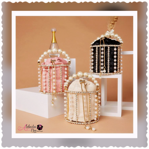 "Locked In A 🔐Cage" Purse - Alabaster Box Boutique