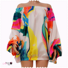 Load image into Gallery viewer, Happy 😁 Feeling Tunic Blouse