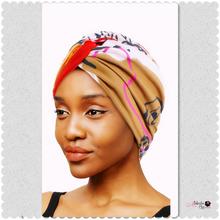 Load image into Gallery viewer, “Leafy 🍃 Greens” Head Wrap Turban