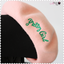 Load image into Gallery viewer, The “Pretty 💕💚 Girl Beret” - Alabaster Box Boutique