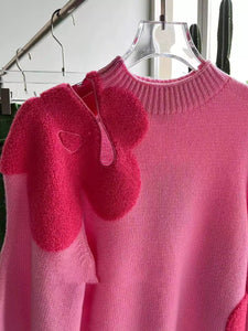 The “Sweetie Pie 💕💚💕” Sweater - Alabaster Box Boutique