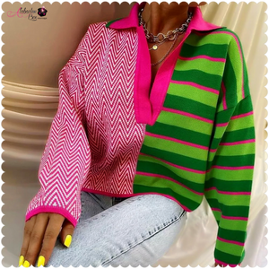 The "Pretty 💕💚 Confusing" Sweater - Alabaster Box Boutique