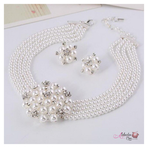 The "PEARLfect ⚪️ Center-Piece" Necklace Set - Alabaster Box Boutique