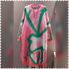 Load image into Gallery viewer, The &quot;K 💕💚-nitting” Dress - Alabaster Box Boutique