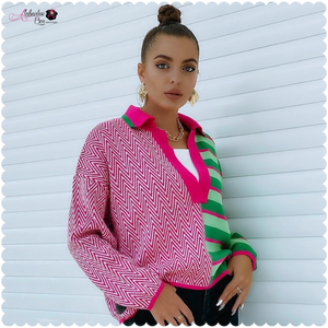 The "Pretty 💕💚 Confusing" Sweater - Alabaster Box Boutique
