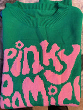 Load image into Gallery viewer, &quot;Pinky 💕💚 Promise&quot; Sweater - Alabaster Box Boutique