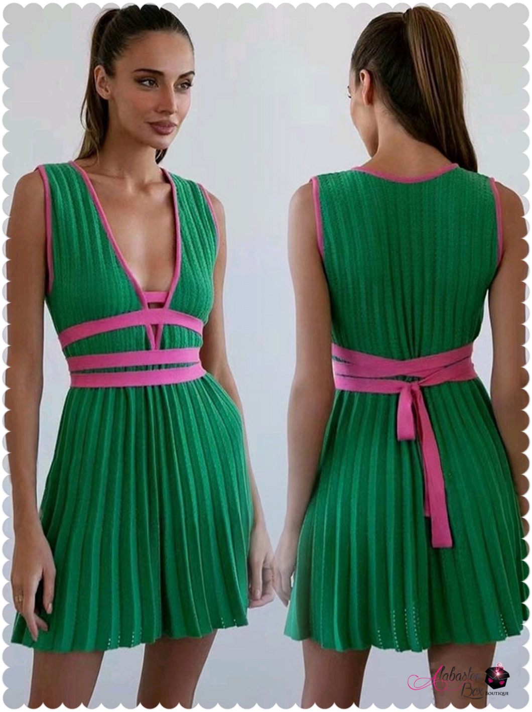 “Pretty 💕💚 Noticeable” Dresses (4 Colors Available) - Alabaster Box Boutique