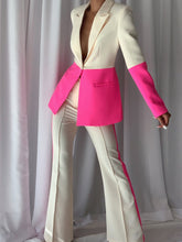 Load image into Gallery viewer, Pushing🅿️...... Two Piece Blazer &amp; Pants Set - Alabaster Box Boutique