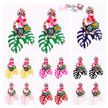 Load image into Gallery viewer, &quot;Tropical 🌴 Fever&quot; Earrings - Alabaster Box Boutique
