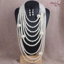Load image into Gallery viewer, The PEARLfect Long ⚪️ Pearl Necklace - Alabaster Box Boutique