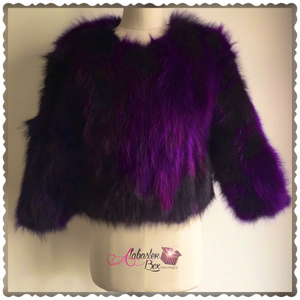 Foxy Lady Fur 💞💜🖤 (More Colors Available) - Alabaster Box Boutique