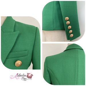 Boss Lady 💚 Blazer- Emerald Green - Alabaster Box Boutique