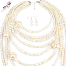 Load image into Gallery viewer, The PEARLfect Long ⚪️ Pearl Necklace - Alabaster Box Boutique