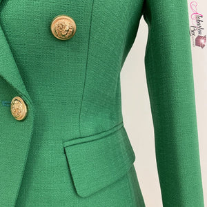 Boss Lady 💚 Blazer- Emerald Green - Alabaster Box Boutique