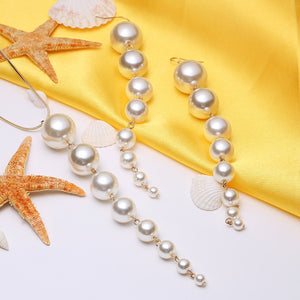 The "PEARLfect ⚪️ Drop" Earrings - Alabaster Box Boutique