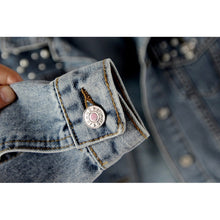 Load image into Gallery viewer, The PEARLfect ⚪️ Denim Jacket - Alabaster Box Boutique