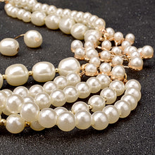 Load image into Gallery viewer, The PEARLfect ⚪️ Flower Necklace &amp; Earring Set - Alabaster Box Boutique