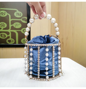"Locked In A 🔐Cage" Purse - Alabaster Box Boutique