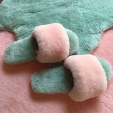 Load image into Gallery viewer, The &quot;PRETTY 💕💚 Comfy&quot; Slippers - Alabaster Box Boutique