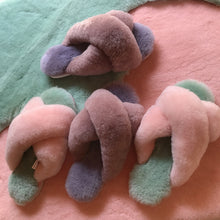 Load image into Gallery viewer, The &quot;PRETTY 💕💚 Comfy&quot; Slippers - Alabaster Box Boutique
