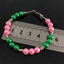Load image into Gallery viewer, “I’m Pretty 💕💚 To My Left” Earrings - Alabaster Box Boutique