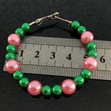 Load image into Gallery viewer, “I’m Pretty 💕💚 To My Left” Earrings - Alabaster Box Boutique
